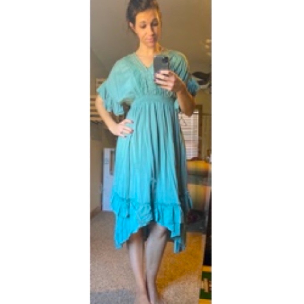 Dusty blue dress, small